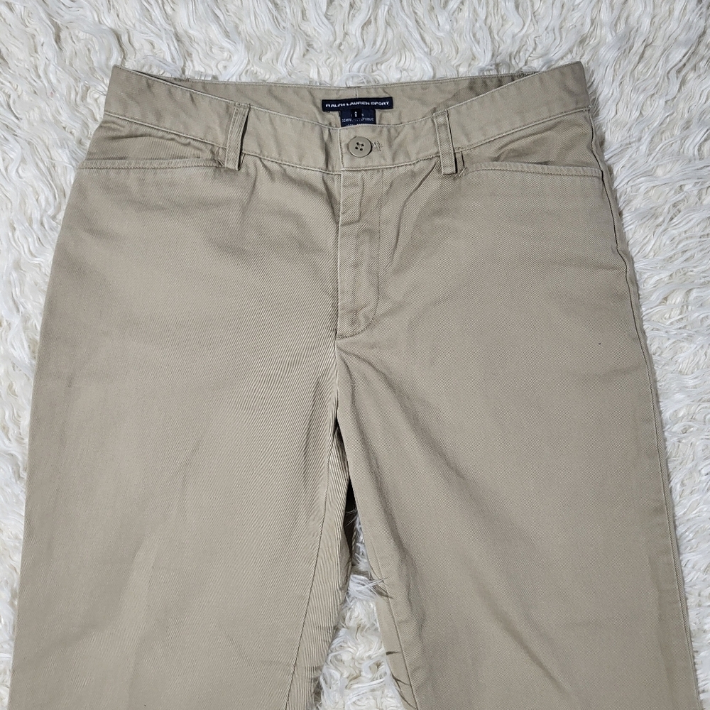 Vintage Polo Ralph Lauren Sport Classic Chino Pants Size 6 - Picture 2 of 15